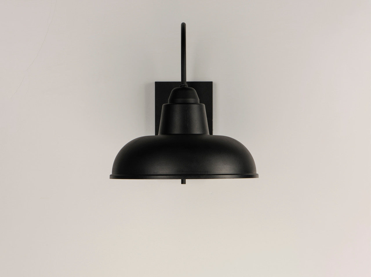 Maxim Industrial 1-Light Outdoor Wall Sconce in Black 10118BK