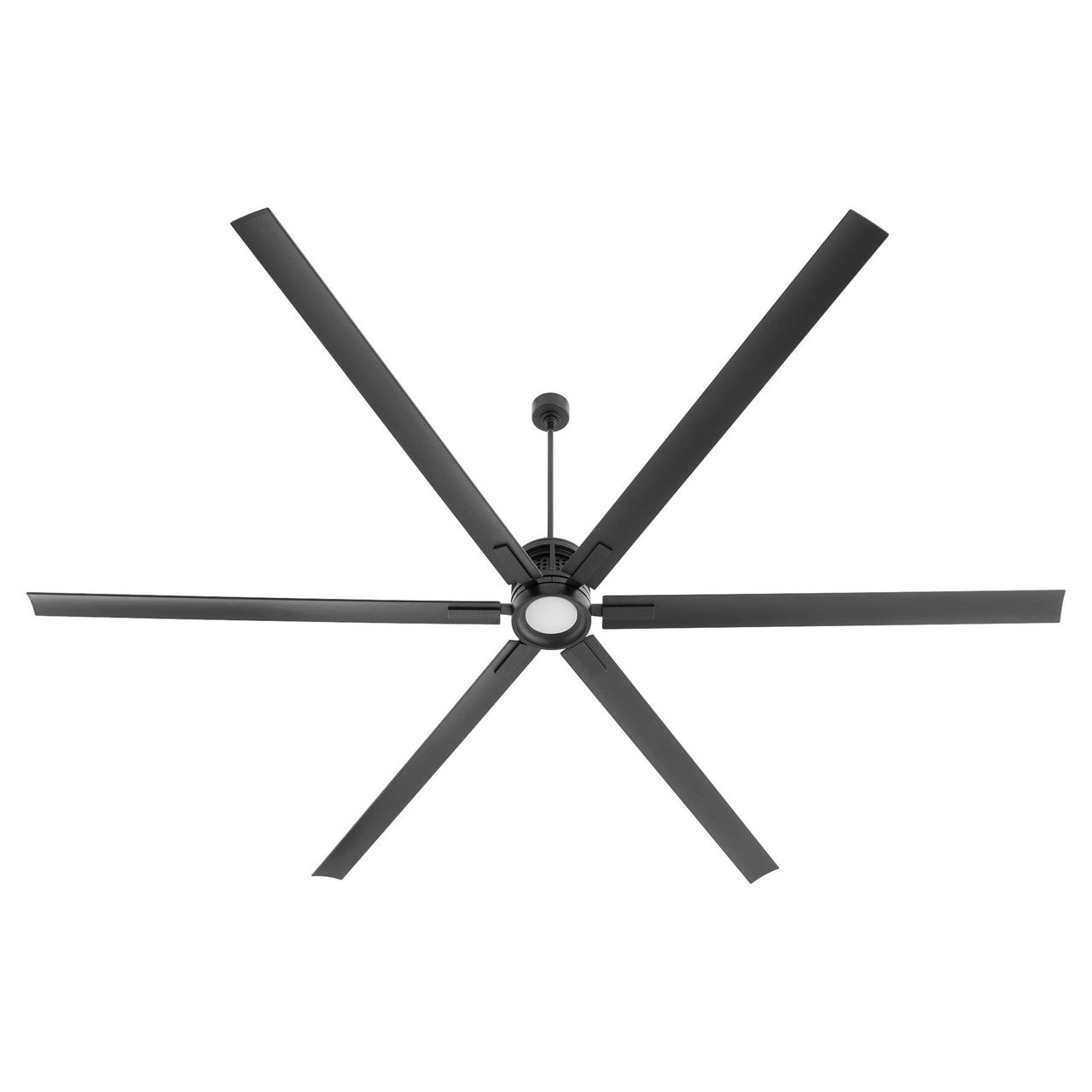 Quorum  Zeus 120" Fan - Matte Black 101206-59