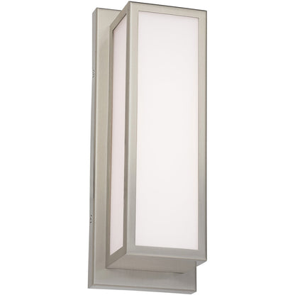 Livex Lighting Sutter Collection 1 Lt Brushed Nickel ADA Bath Vanity in Brushed Nickel 10131-91