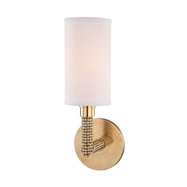 Hudson Valley Lighting Dubois Wall Sconce in Aged Brass 1021-AGB