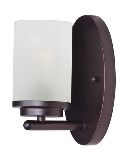 Maxim Corona 1-Light Wall Sconce in Oil Rubbed Bronze 10211FTOI