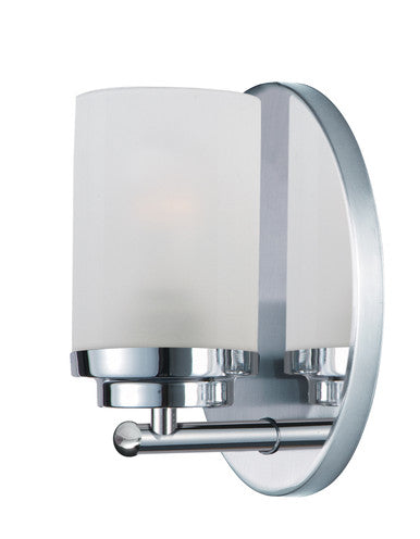 Maxim Corona 1-Light Wall Sconce in Polished Chrome 10211FTPC