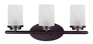 Maxim Corona 3-Light Bath Vanity in Oil Rubbed Bronze 10213FTOI