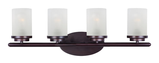 Maxim Corona 4-Light Bath Vanity in Oil Rubbed Bronze 10214FTOI