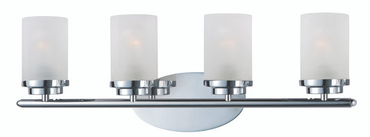 Maxim Corona 4-Light Bath Vanity in Polished Chrome 10214FTPC