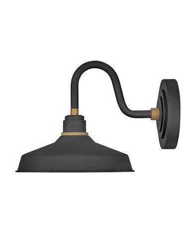 Hinkley Lighting Foundry Classic Small Gooseneck Barn Light Textured Black 10231TK