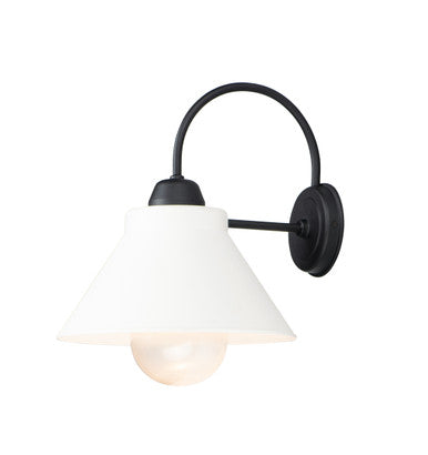 Maxim Jetty 1-Light Outdoor Wall Sconce in Black 10290WTBK