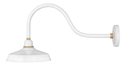 Hinkley Lighting Foundry Classic Large Gooseneck Barn Light Gloss White 10352GW