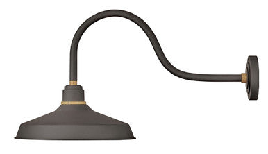 Hinkley Lighting Foundry Classic Large Gooseneck Barn Light Museum Bronze 10453MR