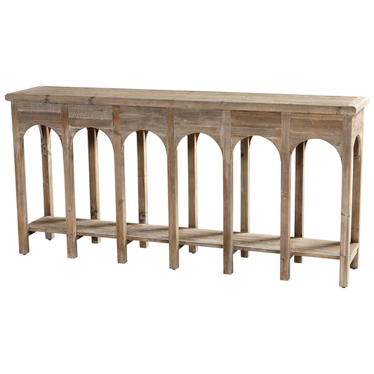 Cyan Design Sardinia Console Table in Weathered Pine 10504