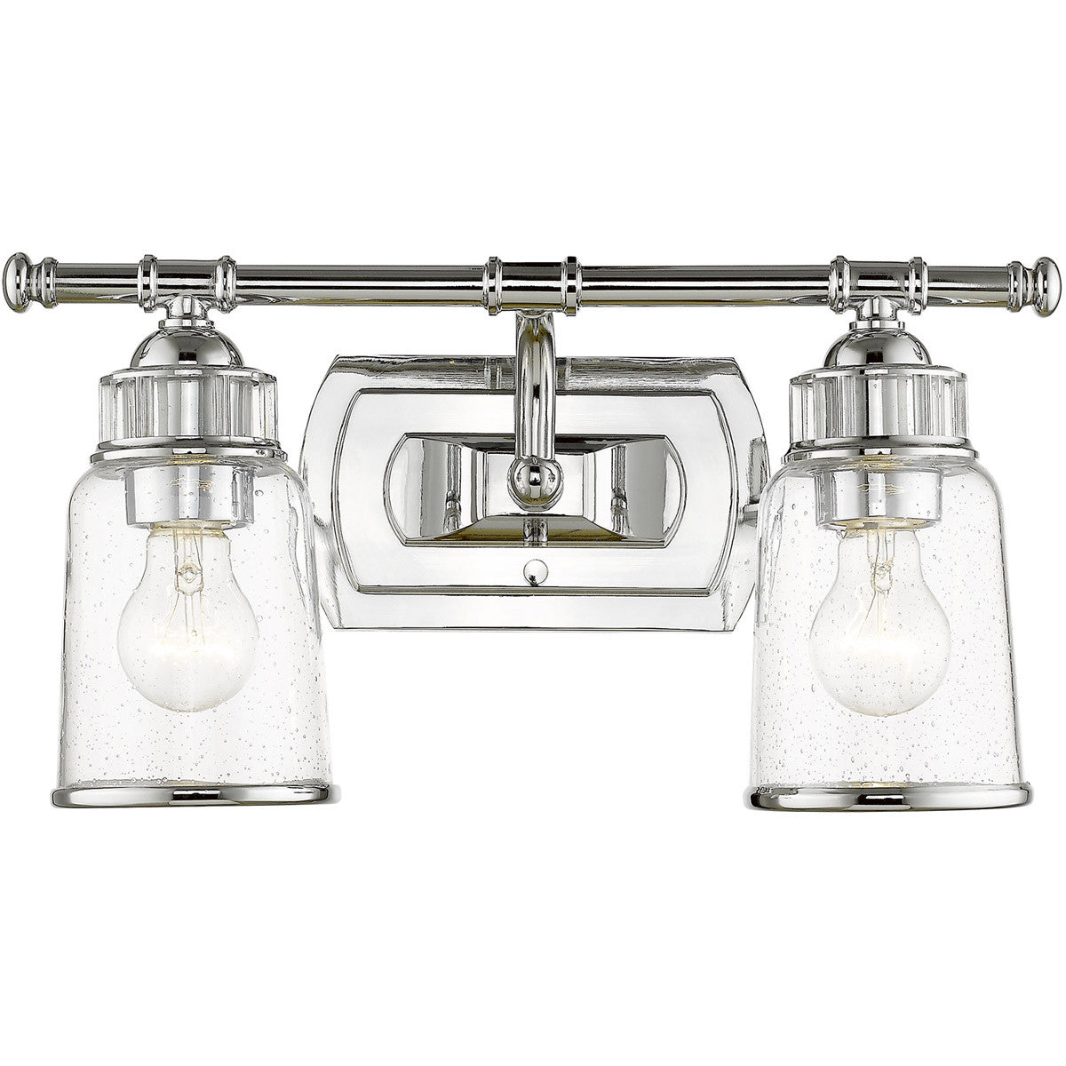 Livex Lighting Lawrenceville Collection 2 Lt CH Bath Vanity in Polished Chrome 10512-05