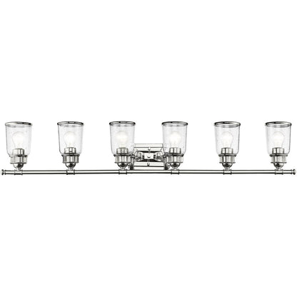 Livex Lighting Lawrenceville Collection 6 Lt CH Bath Vanity in Polished Chrome 10516-05