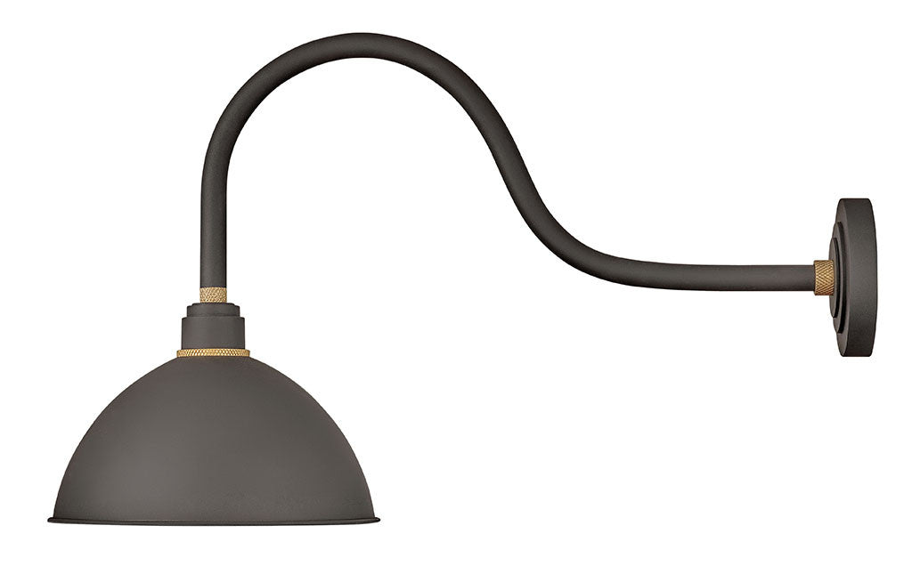 Hinkley Lighting 10554MR Foundry Dome Outdoor in Museum Bronze