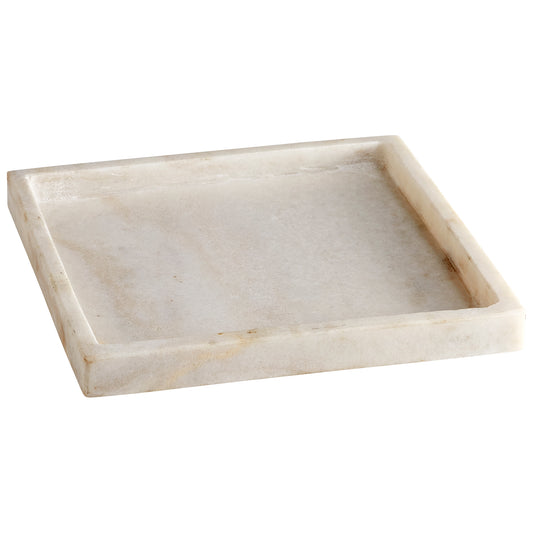 Cyan Design Biancastra Tray in White - Large 10594