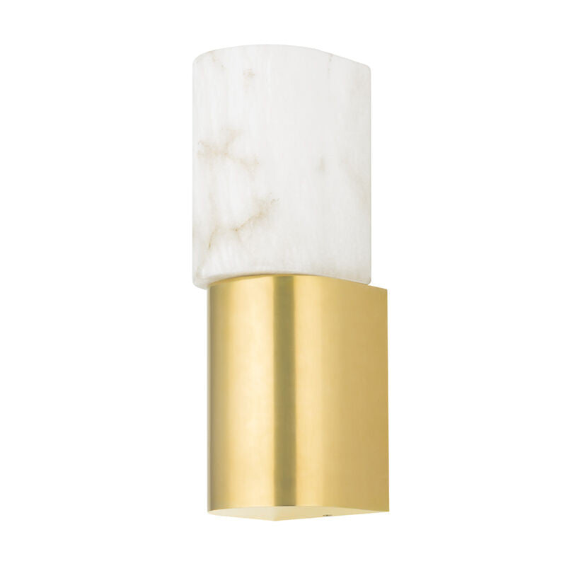 Hudson Valley Lighting Jamesport Wall Sconce in Aged Brass 1061-AGB