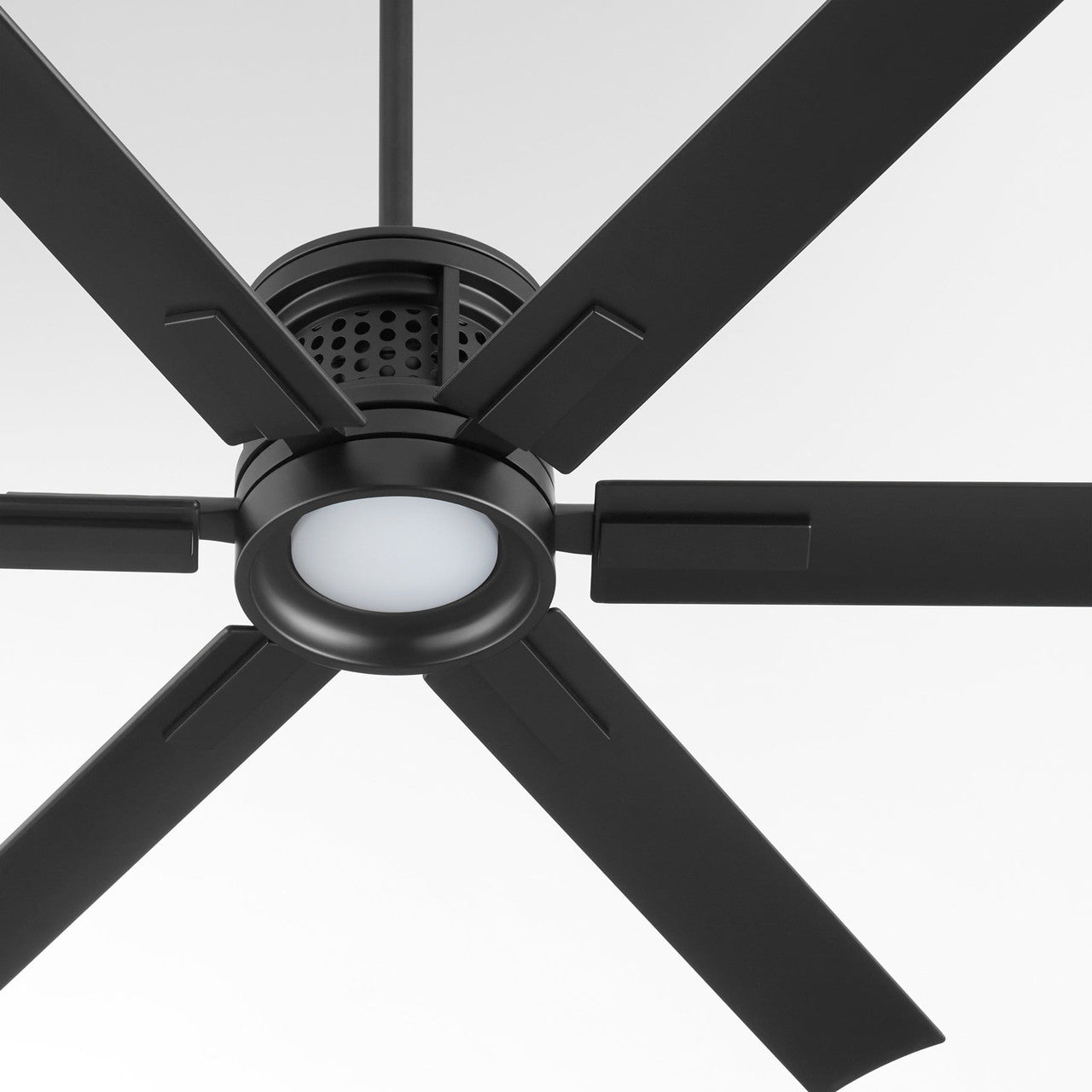 Quorum  Zeus 65" Fan - Matte Black 10656-59