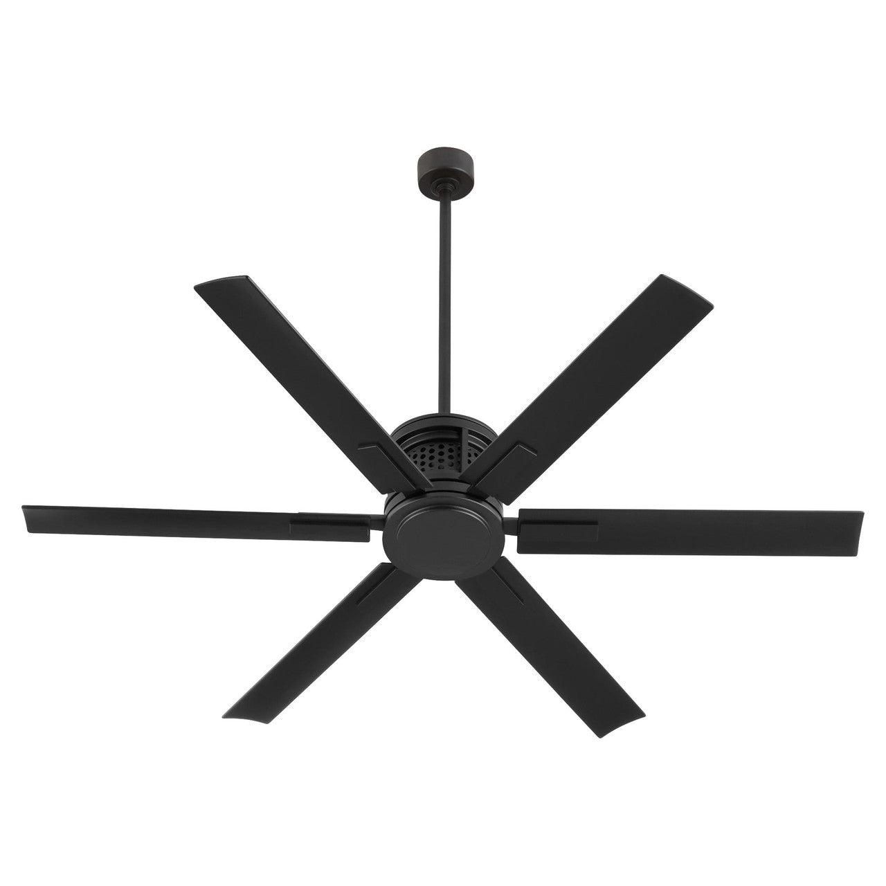 Quorum  Zeus 65" Fan - Matte Black 10656-59