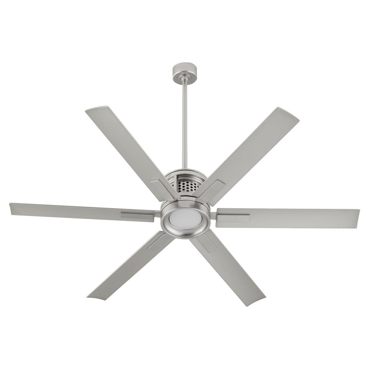 Quorum  Zeus 65" Fan - Satin Nickel 10656-65