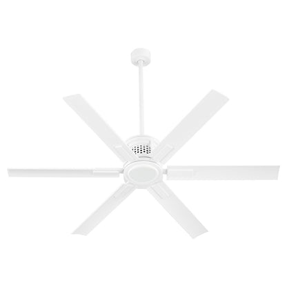 Quorum  Zeus 65" Fan - Studio White 10656-8