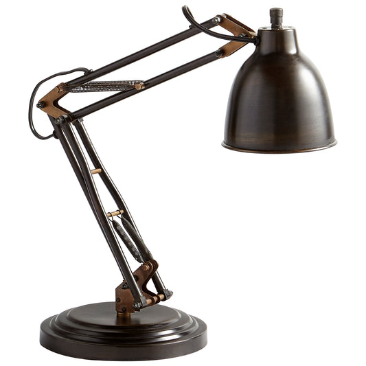 Cyan Design Right Radius Table Lamp in Bronze 10661