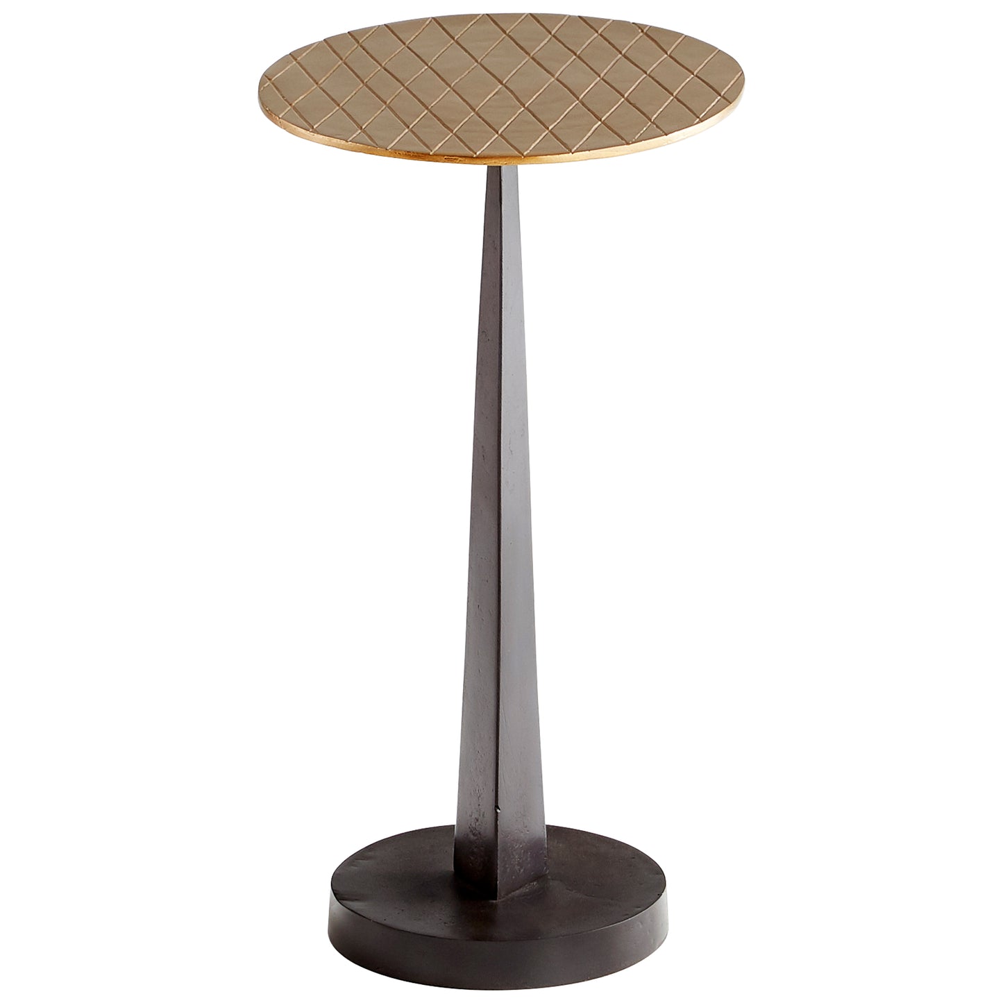 Cyan Design Beauvais Side Table in Aged Brass And Black 10731