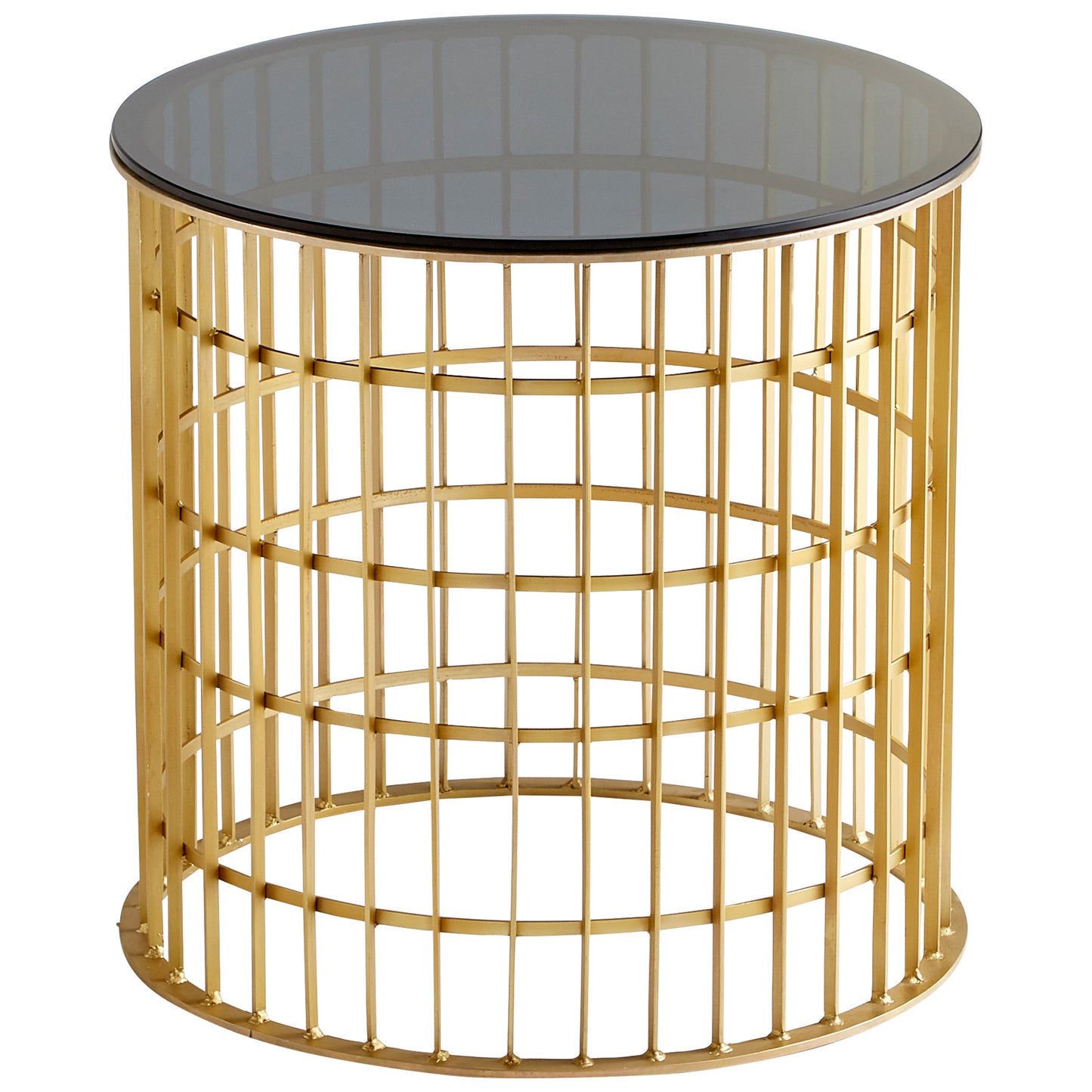 Cyan Design Kingdom Side Table in Antique Brass 10777