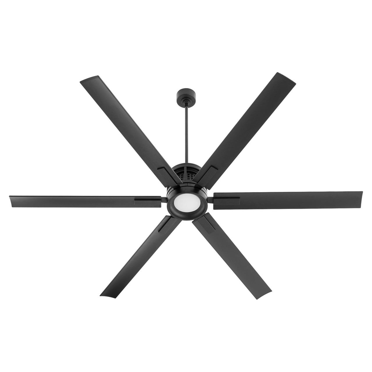 Quorum  Zeus 80" Fan - Matte Black 10806-59