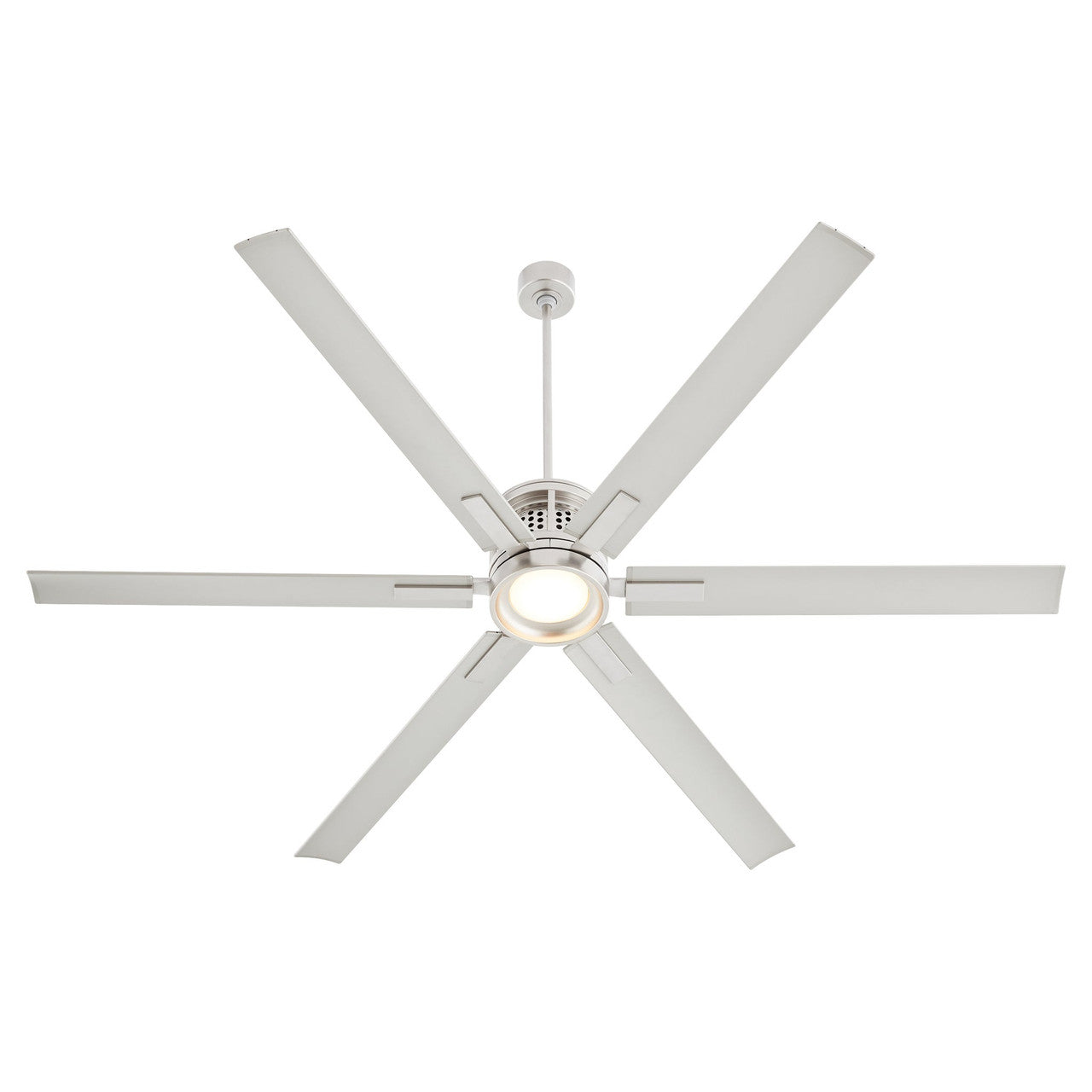 Quorum  Zeus 80" Fan - Satin Nickel 10806-65