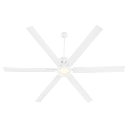 Quorum  Zeus 80" Fan - Studio White 10806-8