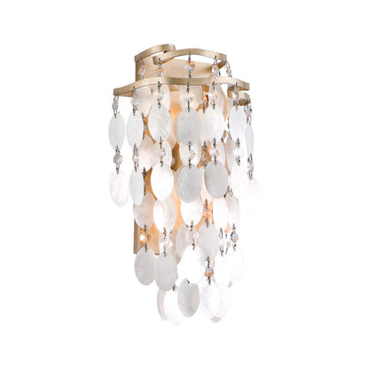 Corbett Lighting Dolce Wall Sconce in Champagne Leaf 109-11