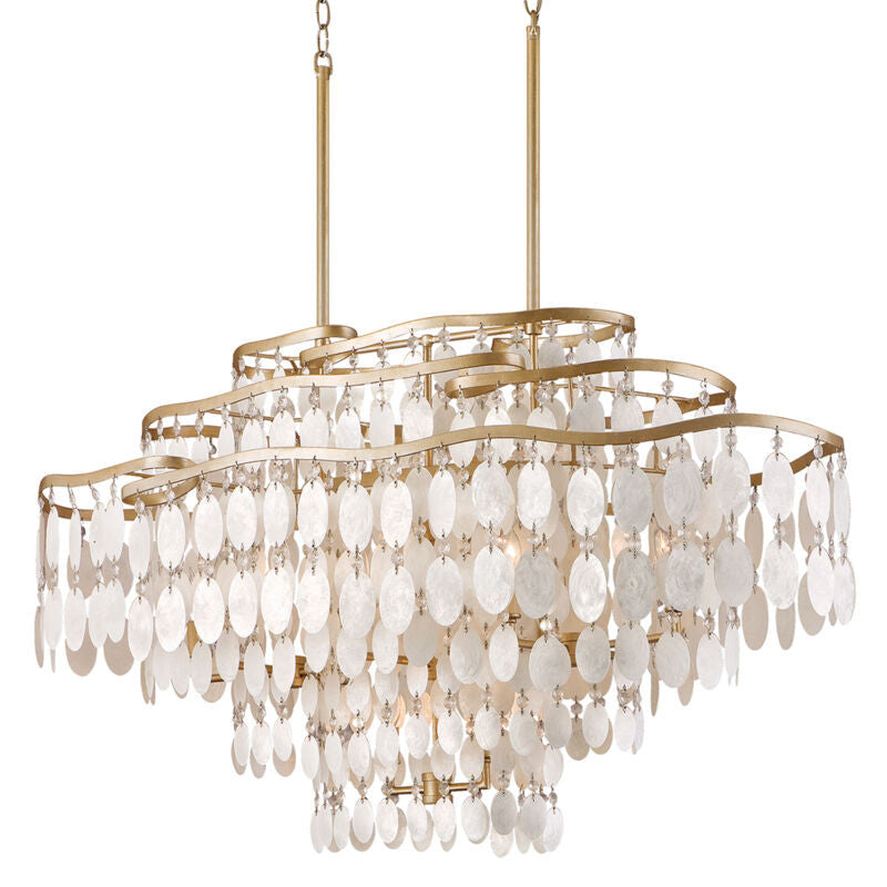 Corbett Lighting Dolce Linear in Champagne Leaf 109-512