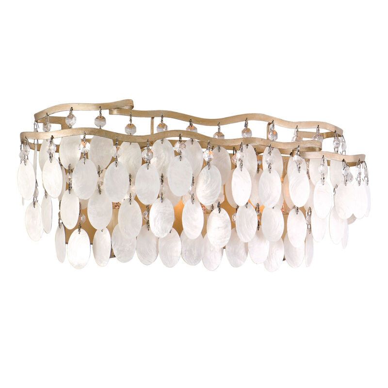 Corbett Lighting Dolce Bath and Vanity in Champagne Leaf 109-63-CPL