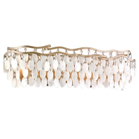 Corbett Lighting Dolce Bath and Vanity in Champagne Leaf 109-65-CPL