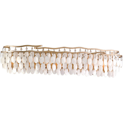 Corbett Lighting Dolce Bath and Vanity in Champagne Leaf 109-67-CPL