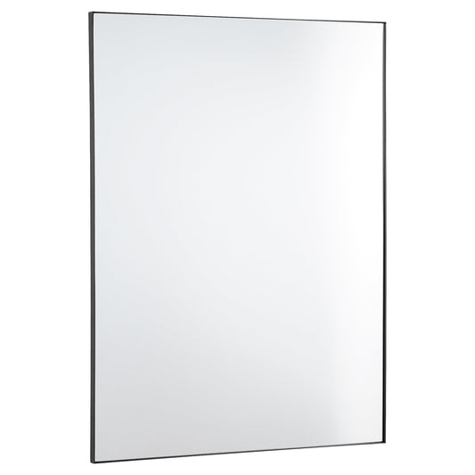 Quorum Mirror in Matte Black 11-3040-59