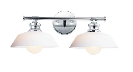 Maxim Willowbrook 2-Light Wall Sconce in Polished Chrome 11192SWPC