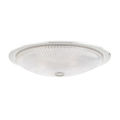 Hudson Valley Lighting Ossining Flush Mount in Polished Nickel 1123-PN