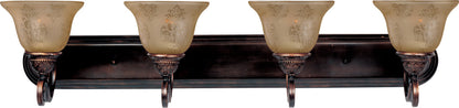 Maxim Symphony 4-Light Bath Vanity in Oil Rubbed Bronze 11233SAOI