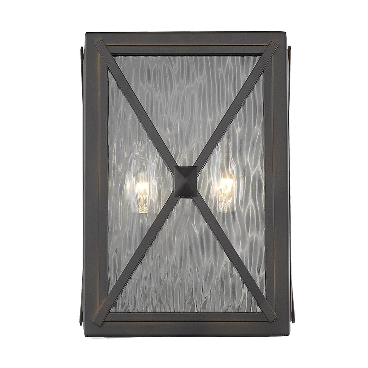 Acclaim Lighting Brooklyn 2-Light Oil-Rubbed Bronze ADA Certified Wall Light in Oil-Rubbed Bronze 1124ORB