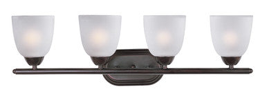 Maxim Axis 4-Light Bath Vanity in Oil Rubbed Bronze 11314FTOI