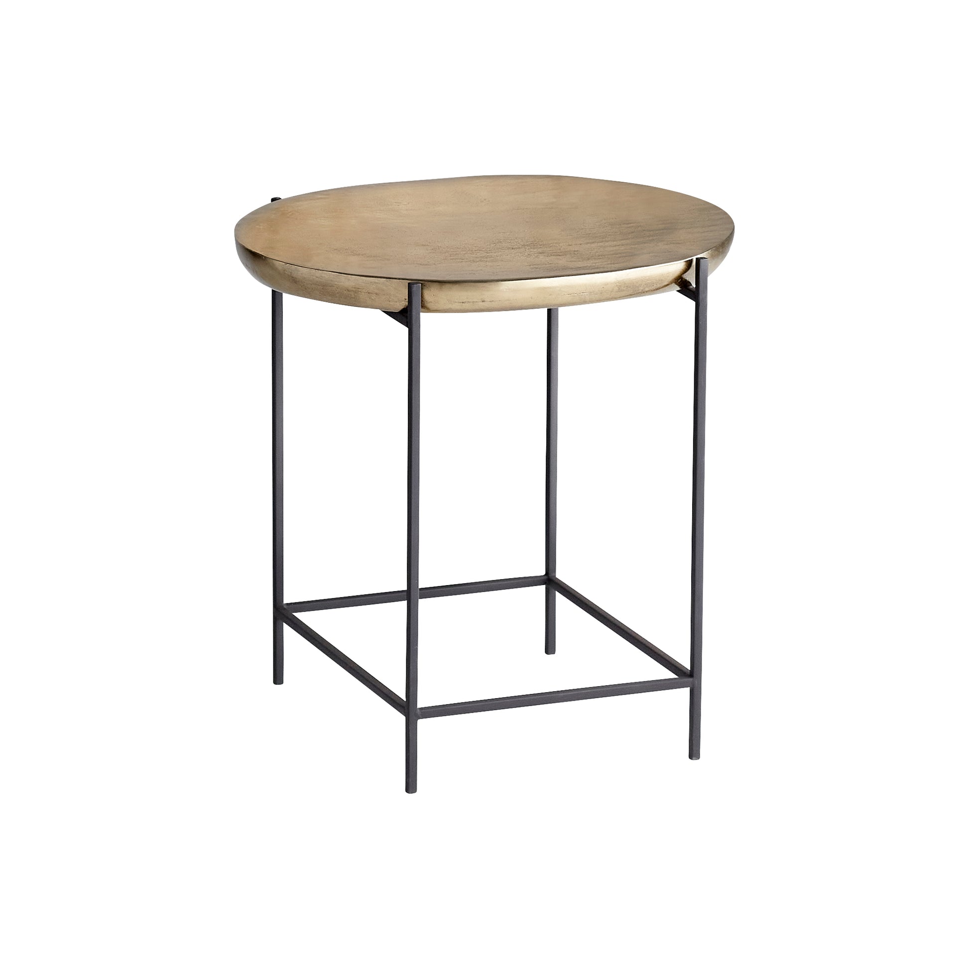 Cyan Design Buoy Side Table in Aged Gold 11326