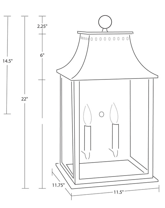 Northeast Lantern Rockland Wall Lantern 11331