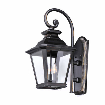 Maxim Knoxville 3-Light Outdoor Wall in Bronze 1137CLBZ