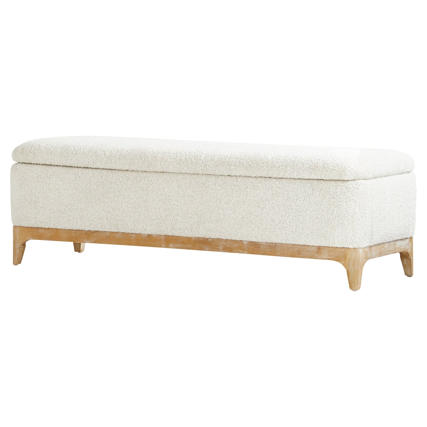 Cyan Design Diascia Bench in White - Cream 11380