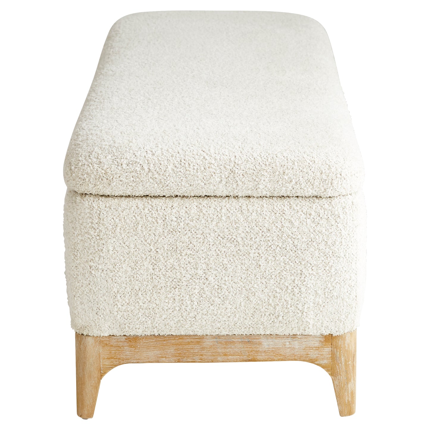 Cyan Design Diascia Bench in White - Cream 11380