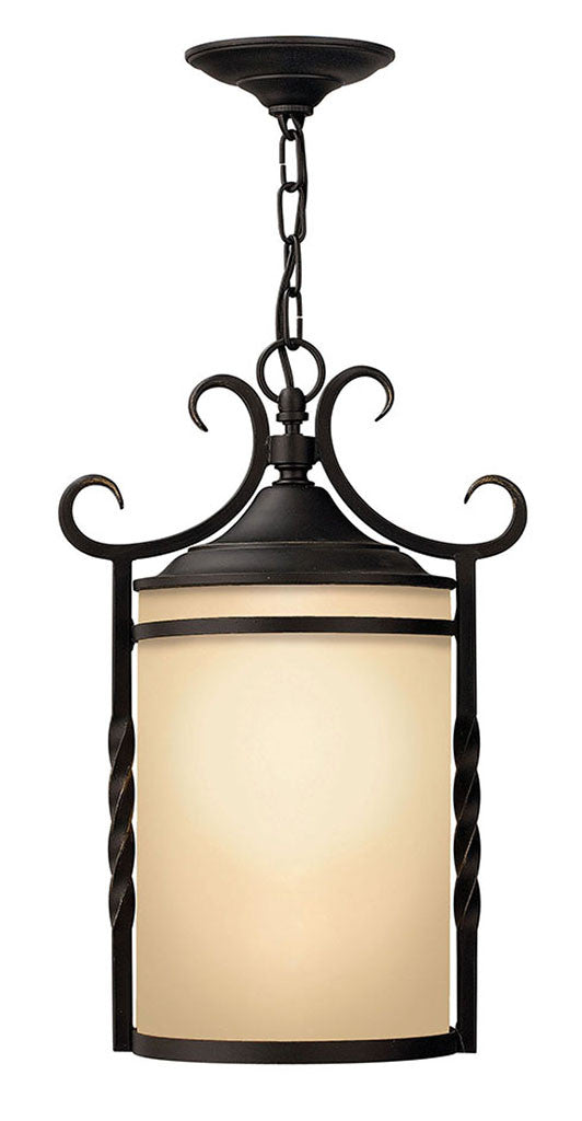 Hinkley Lighting Casa Large Hanging Lantern Olde Black 1142OL