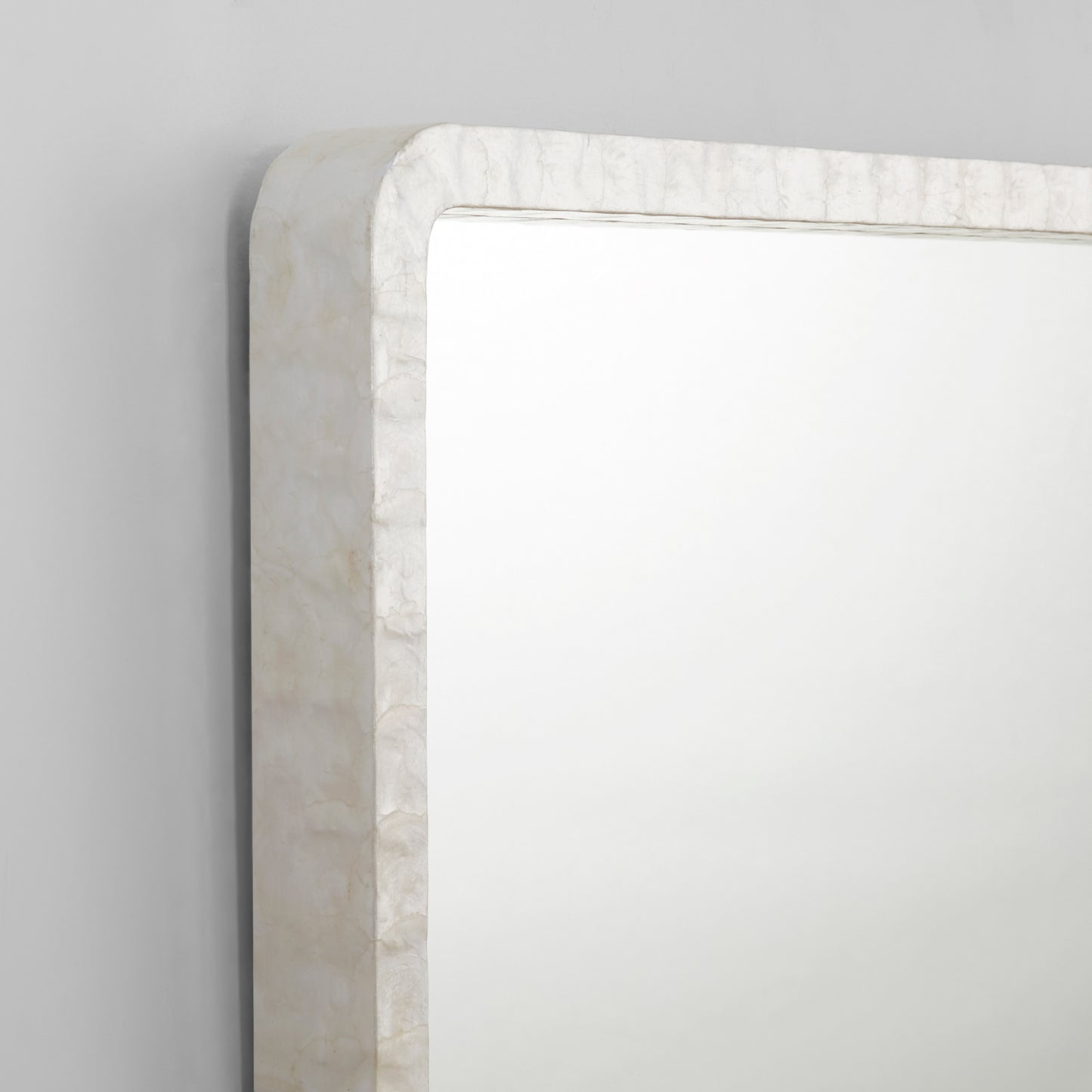 Cyan Design Triton Mirror in White     11572