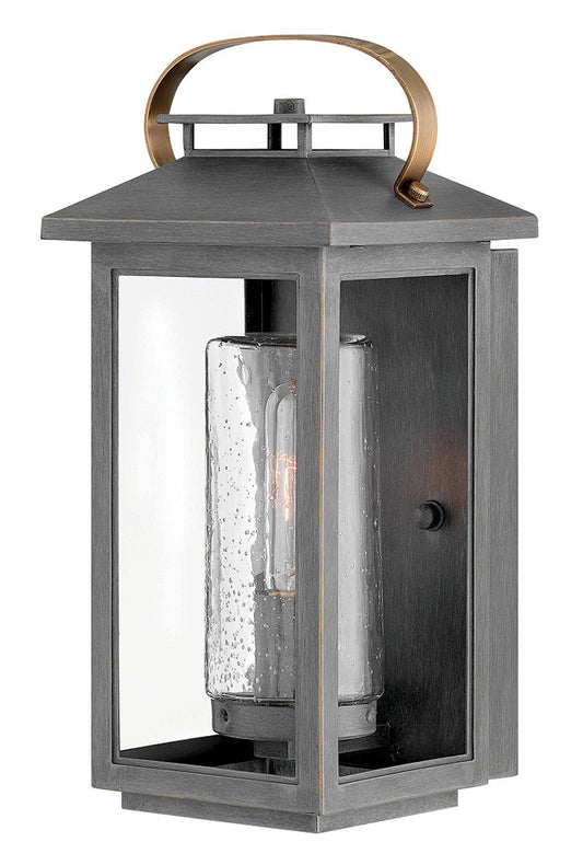 Hinkley Lighting Atwater Small Wall Mount Lantern Ash Bronze 1160AH