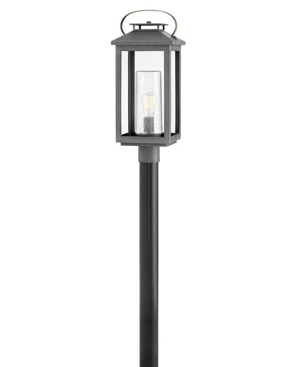 Hinkley Lighting Atwater Medium Post Top or Pier Mount Lantern Ash Bronze LED Bulb(s) Included 1161AH-LL