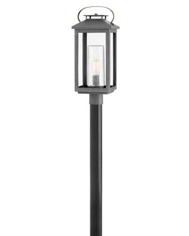 Hinkley Lighting Atwater Medium Post Top or Pier Mount Lantern Ash Bronze LED Bulb(s) Included 1161AH-LL